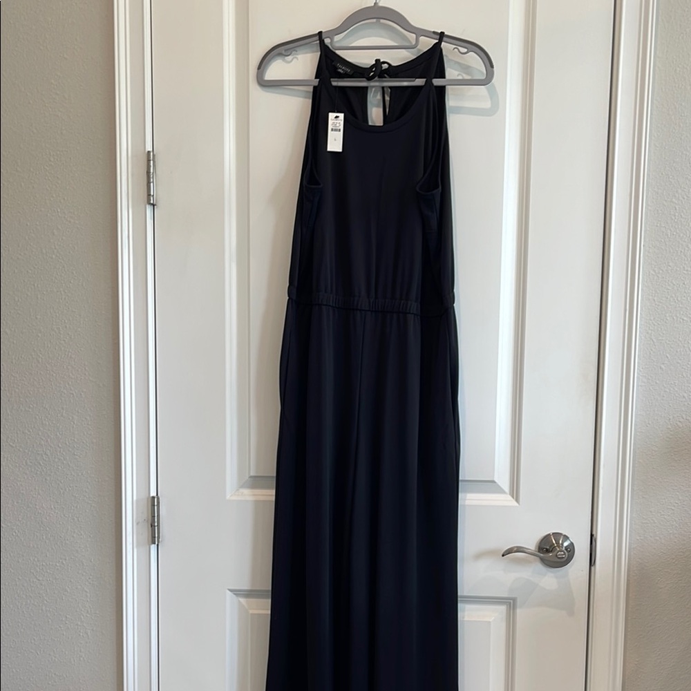 Elegant Black Sleeveless Jumpsuit